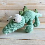 Crocodile Green Amigurumi Crochet