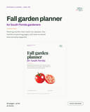Fall Garden Planner for South Florida