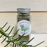 Premium Farm-Grown Dried Rosemary – Glass Spice Jar (0.92 oz)