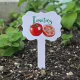 Tomatoes Aluminum Garden Marker Small 7 x 4 in.